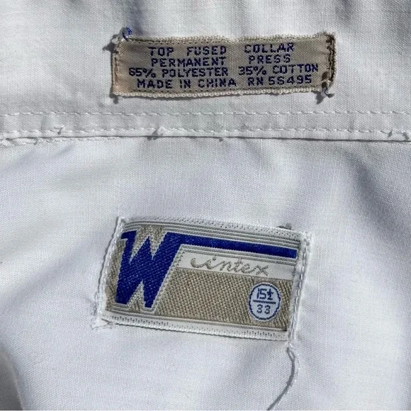 Woman’s vintage Wintex long sleeve cowgirl shirt Size 15.5/33 - Picture 7 of 10